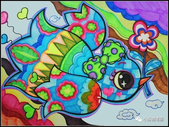 9一12岁画画大全,3~12岁儿童画