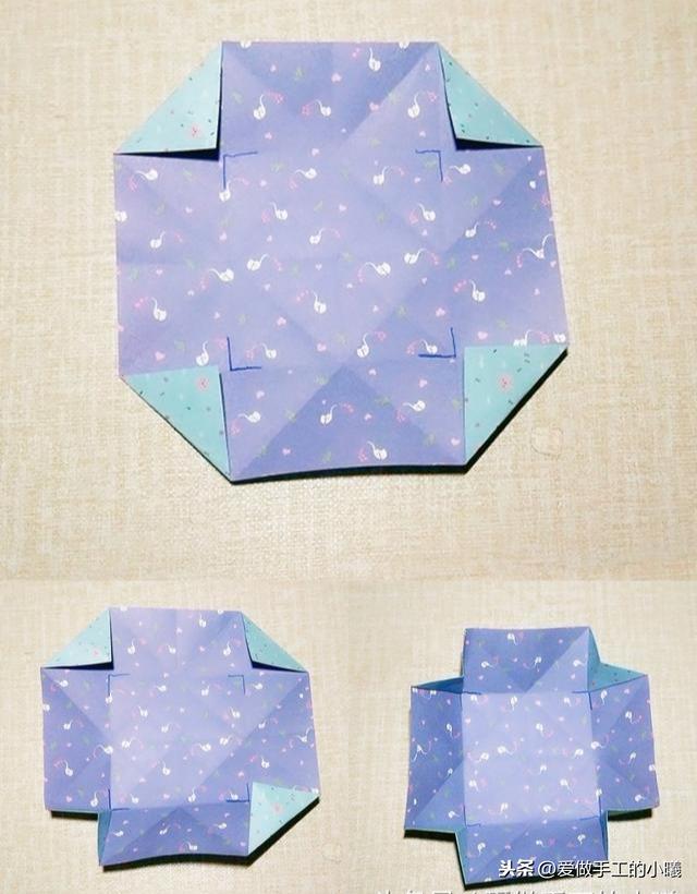 礼品盒怎么折,包正方形礼品盒有几种方法