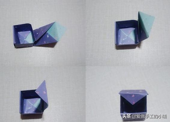 礼品盒怎么折,包正方形礼品盒有几种方法