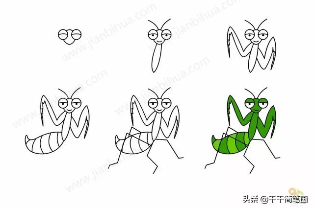 三岁儿童最简单的画 1一3岁简笔画图片大全