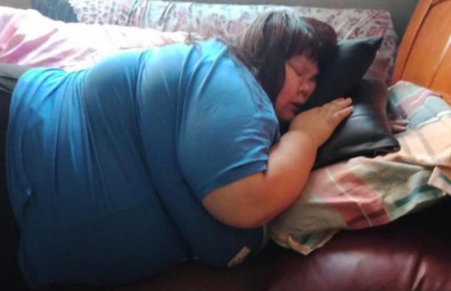 “School Flower“ Chen Wanzhi: 1.55 meters high and weighing more than 300 kilograms, sleeping on 2 beds, how are the couples now?