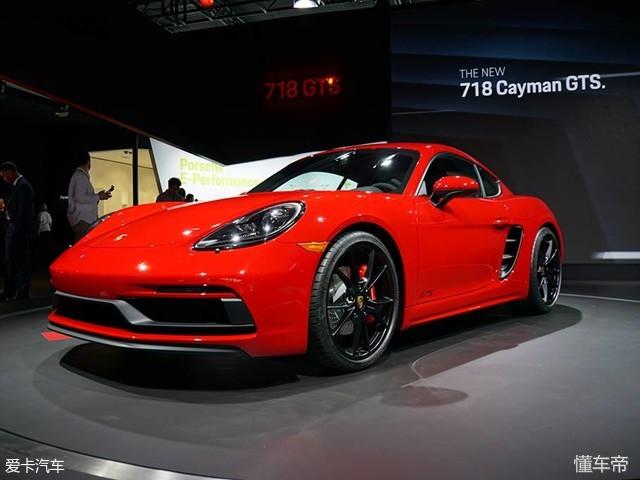 保时捷718 cayman GTS 将北京车展预售