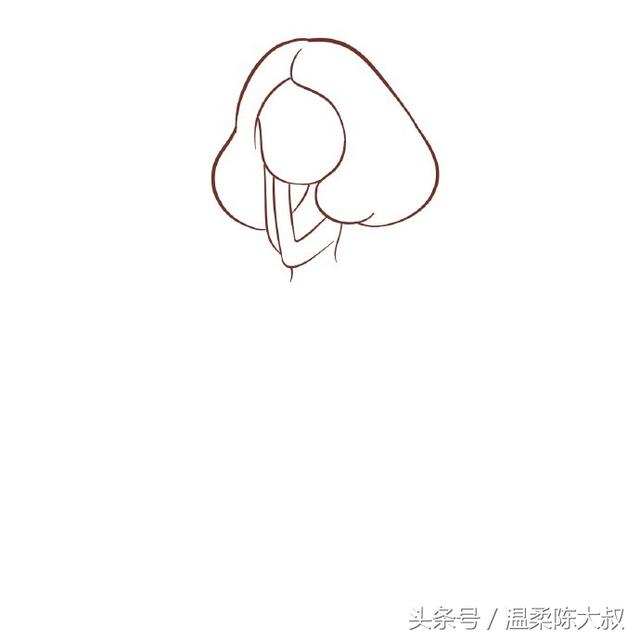 一年级美人鱼公主画,100种女生可爱简笔画卡通
