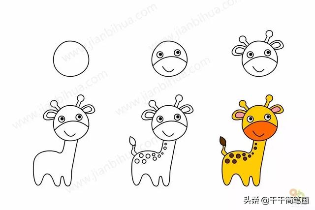 三岁儿童最简单的画 1一3岁简笔画图片大全
