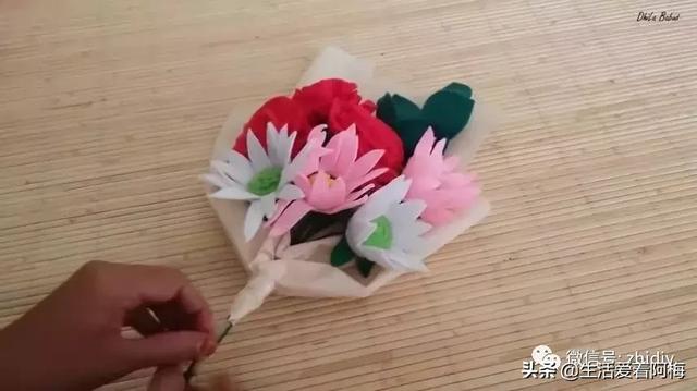 花束包装方法教程,花束怎么包装