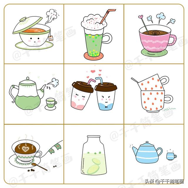 幼儿画画图片大全,简笔画图片大全动物 可爱 小动物