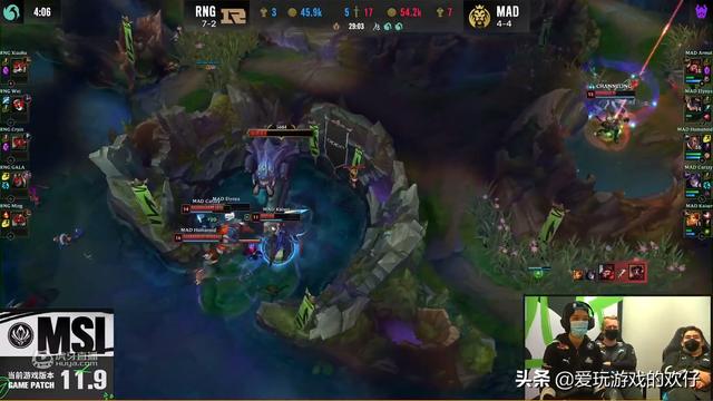 英雄联盟 MSI对抗赛 RNG爆冷输给 MAD，送走 C9