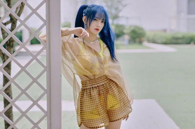程瀟近照美過頭？電光藍雙馬尾配透視裝太驚艷，像「漫畫美少女」 娛樂八卦吃瓜 第1张
