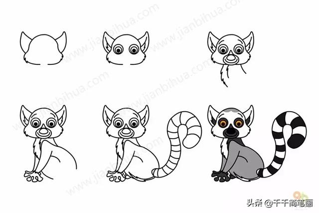 三岁儿童最简单的画 1一3岁简笔画图片大全