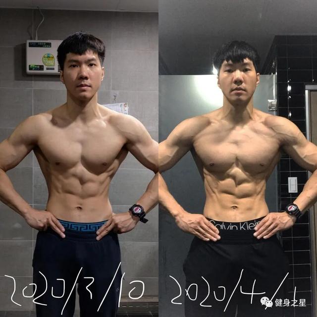 擼鐵5年蛻變肌肉型男，腹肌人魚線撩妹無數，健身果然是把整容刀 健身減肥達人 第11张