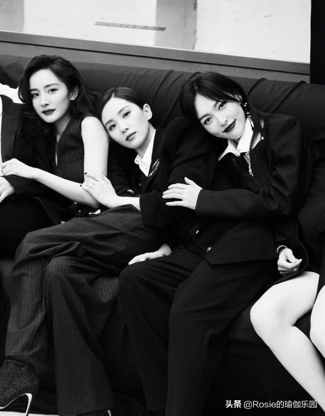 「仙劍三美」齊聚，唐嫣長腿搶鏡，超模私教帶你3步get同款美腿 健身減肥達人 第13张