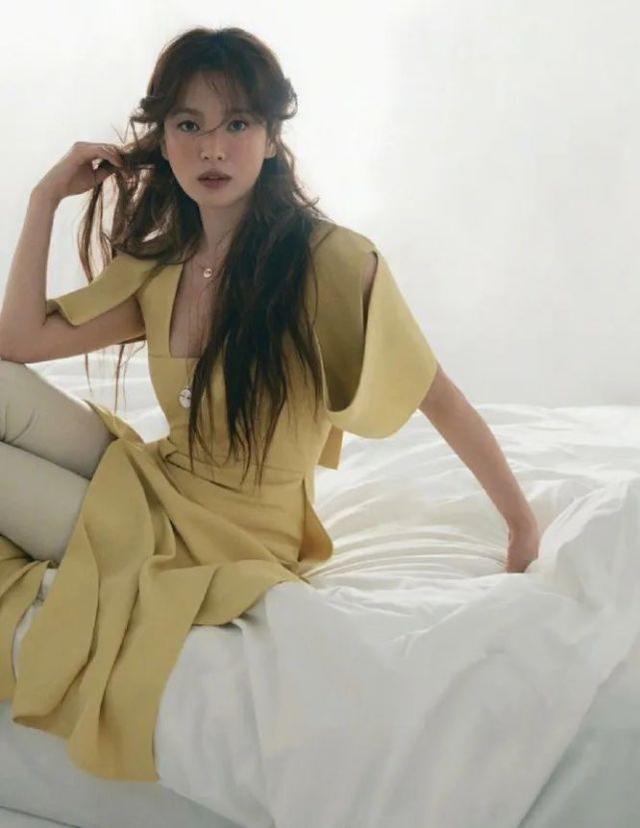 宋慧喬造型照曝光，身穿氣質西裝配優雅妝容，離婚後狀態越來越好 娛樂八卦吃瓜 第6张