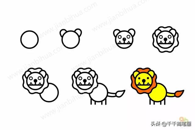 三岁儿童最简单的画 1一3岁简笔画图片大全