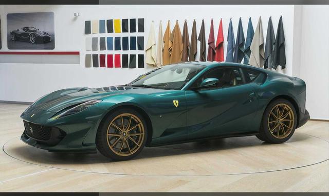 法拉利发布量身定制的812 Superfast，外观非常漂亮