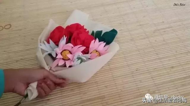 花束包装方法教程,花束怎么包装