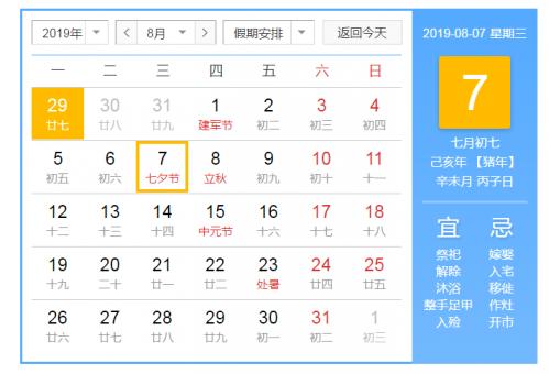 情人节送男友什么礼物七夕节要送什么礼物？2019年七夕节是几月几日？七夕节