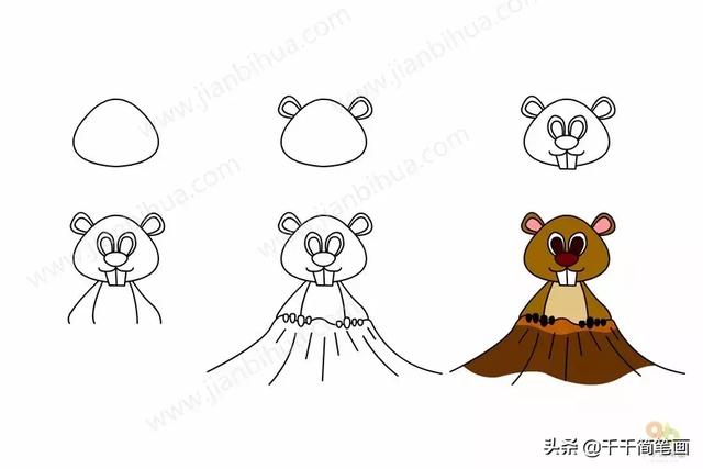 三岁儿童最简单的画 1一3岁简笔画图片大全
