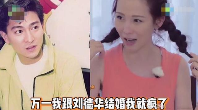 蔡少芬自曝想嫁給劉德華，每天睡前吻他海報，張晉聽完表情亮了 娛樂八卦吃瓜 第2张