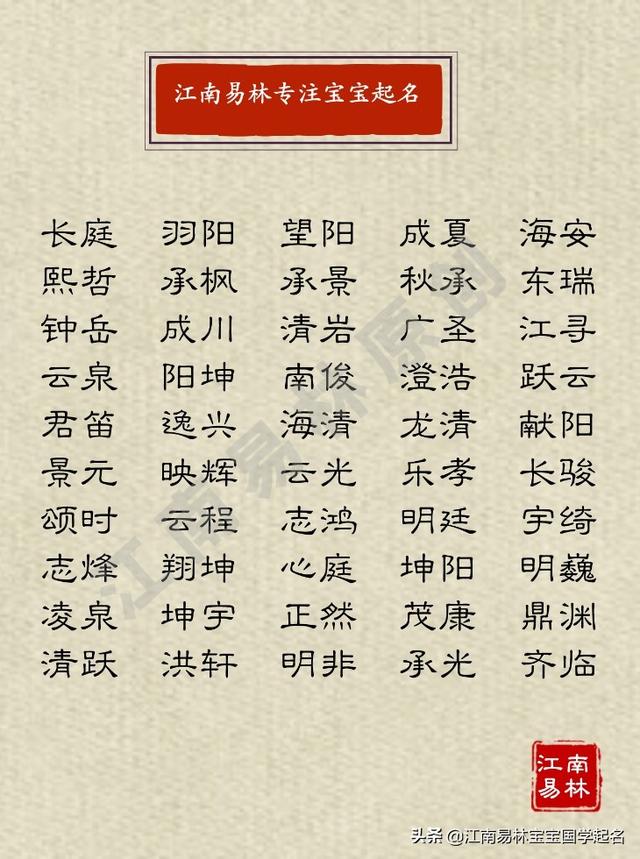 起名字大全男孩(起名字大全男孩生辰八字起名打分)插图5