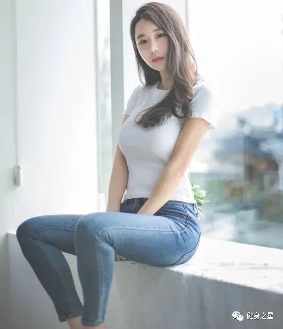 纖腰，翹臀，馬甲線，這位韓國微胖小姐姐，是你心中的女神嗎 街拍正妹 第6张