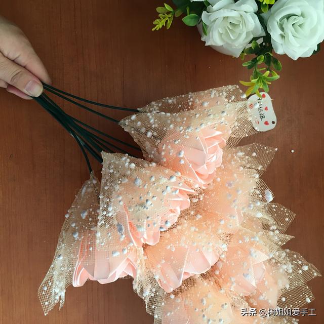 一束花怎么包装,包装纸怎么包花