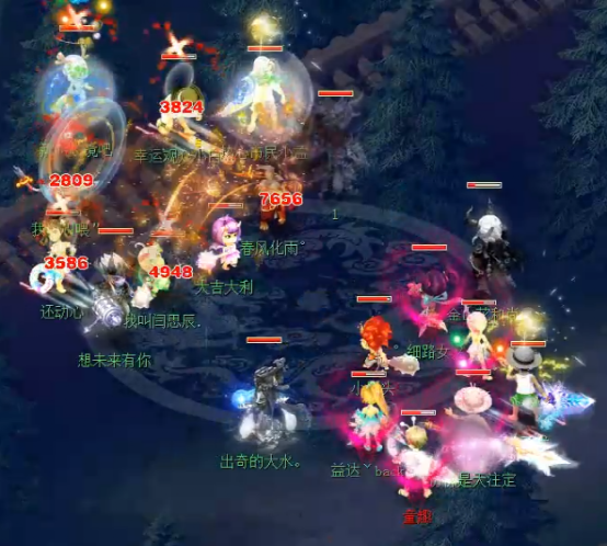 梦幻西游：落花加禁疗，让人绝望的双盘丝战术