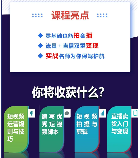 抖音公众号代运营费用(免费报名！开班在即！筑梦社区第三期抖音直播运营培训班招生啦)  第4张