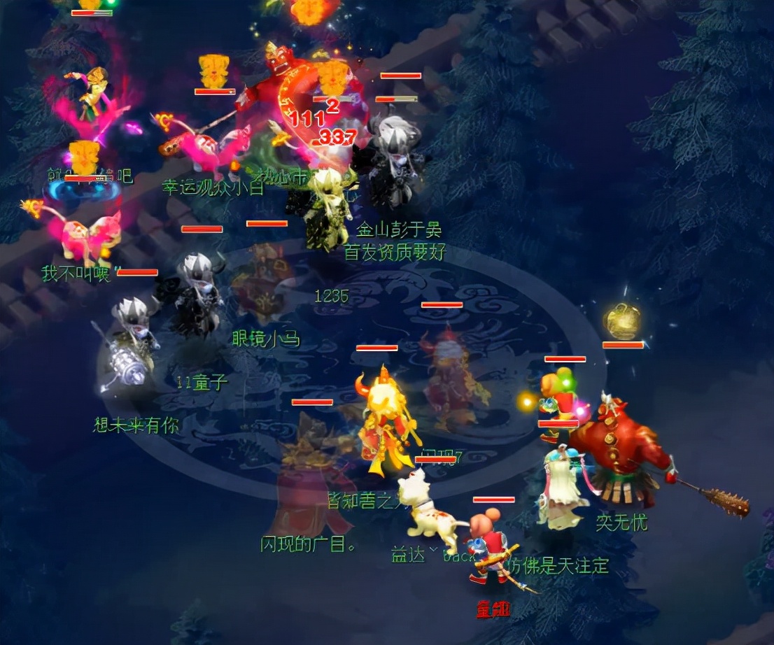 梦幻西游：落花加禁疗，让人绝望的双盘丝战术