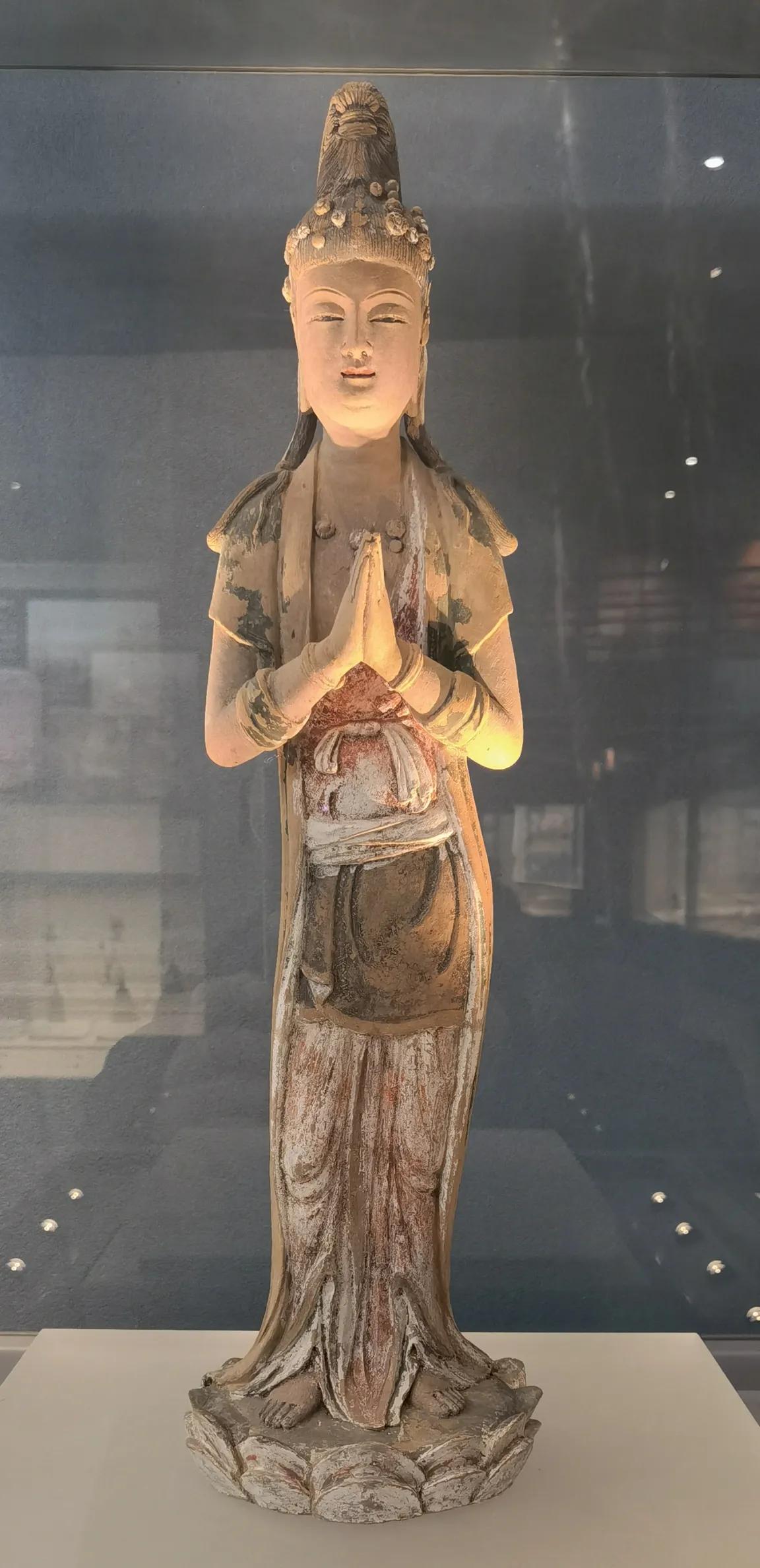 浙江省博物馆里的佛像