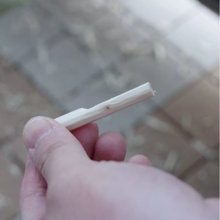 0元制作木哨子，户外丛林工艺！利用掉落的树枝，怀旧童年时光