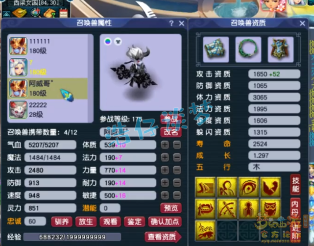 梦幻西游：175凌波城带罕见逆鳞套，装备最高12锻，勇夺比武榜眼