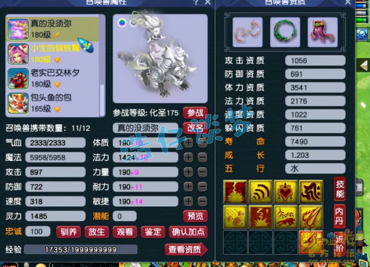 梦幻西游：175顶级狮驼，变身+满天两套极品装，剑会、服战随便打