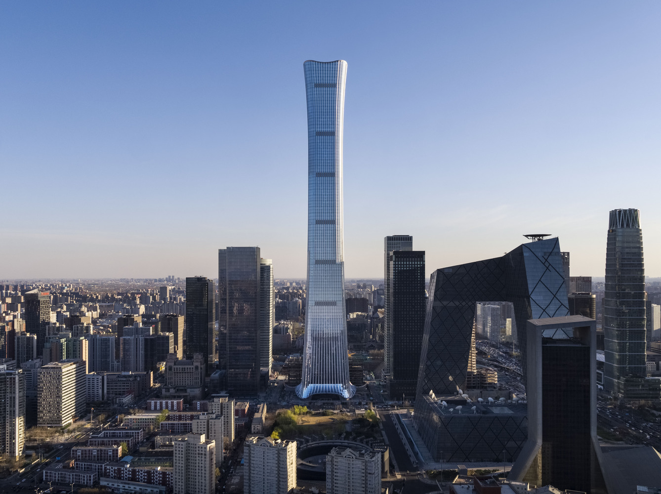 截止至2021年全球最高的二十栋摩天大楼,11栋位于中国
