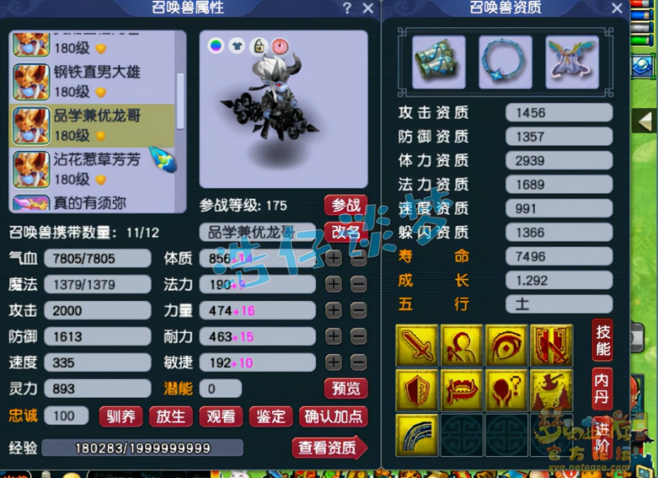 梦幻西游：175顶级狮驼，变身+满天两套极品装，剑会、服战随便打