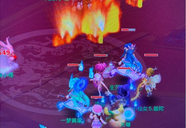 梦幻西游：线下嘉年华中拿琵琶的是谁，新角色还是新召唤兽？