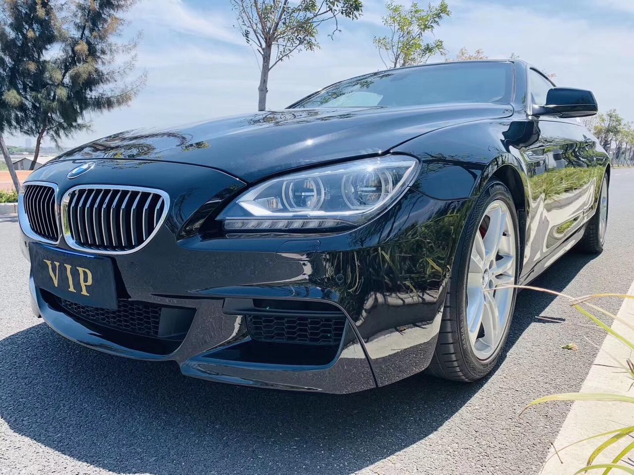 宝马6系转让13年宝马640i双门四座豪华轿跑红色内饰极致奢华价格398万