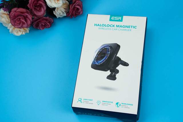 亿色车载无线充电器支架：吸附力强，充电迅速iPhone11pm也能用