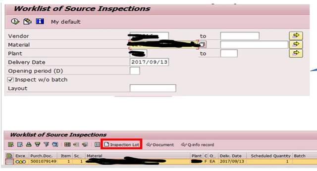 Quality Inspection in drop shipment process