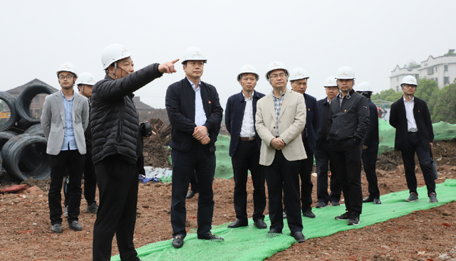 「学史增信」湘潭城发集团将党史学习教育搬进项目建设现场