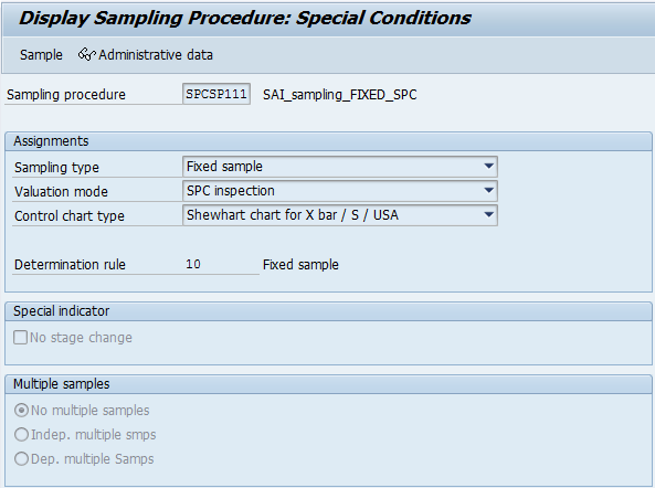 Control charts in SAP QM