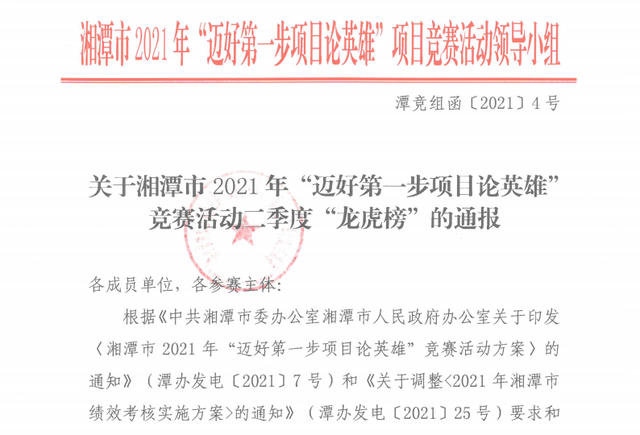 【项目论英雄】湘潭城发集团作市属国企组先进典型发言