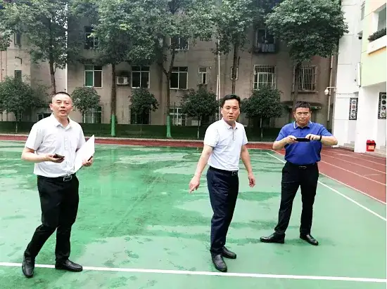心系学校发展 筑牢安全防线——双流区实验小学东区「领导视察」