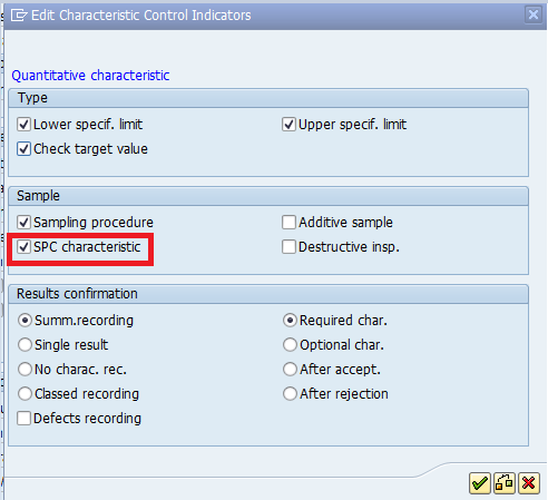 Control charts in SAP QM