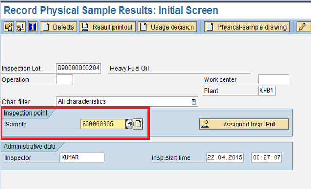 Physical Samples Management in SAP QM