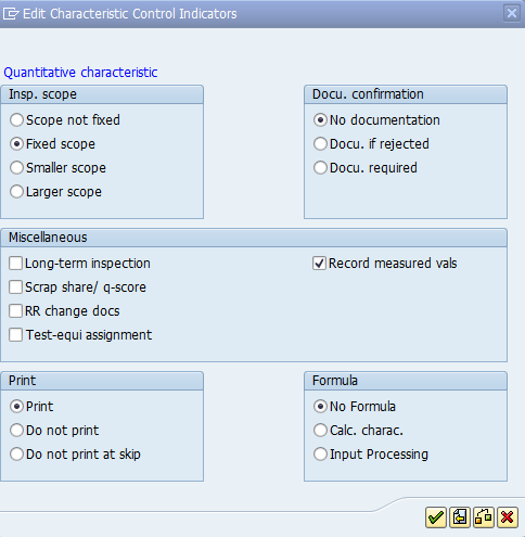 Control charts in SAP QM