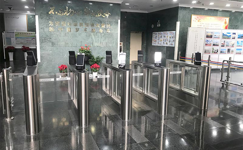 广东省交通运输厅(广东交通大厦)-人脸识别摆闸