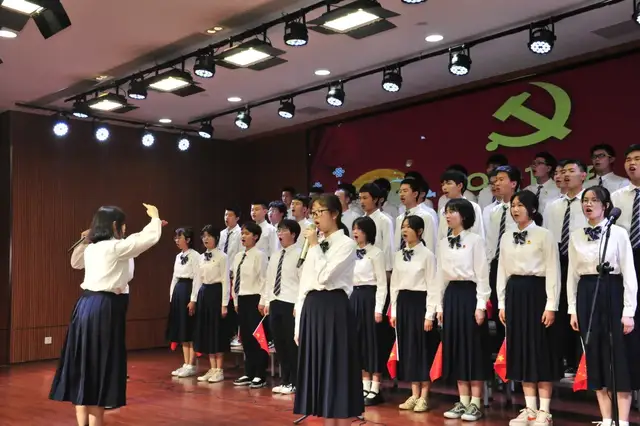 童心向党 红歌嘹亮|湘潭市三中举行“童心向党——唱支红歌给党听”合唱比赛