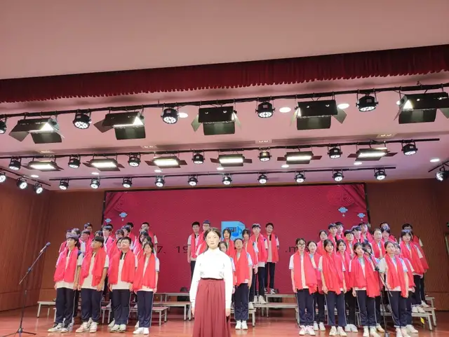 童心向党 红歌嘹亮|湘潭市三中举行“童心向党——唱支红歌给党听”合唱比赛