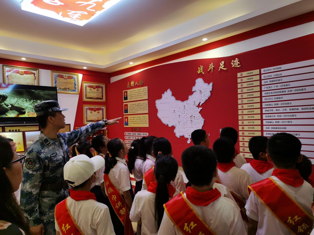 开封市禹王台区夏理逊小学走进军营 致敬最美逆行者 中新开封资讯网