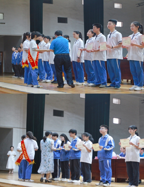 青春向党 表彰先进——湘潭市一中学生表彰大会报道稿
